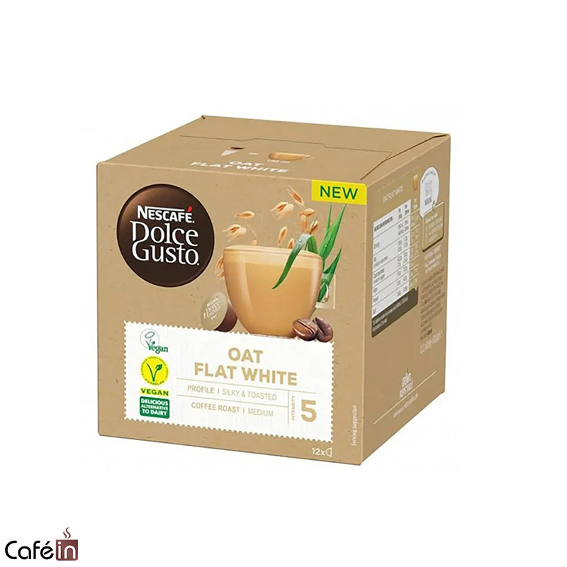 کپسول قهوه دولچه گوستو اوت فلت وایت Oat Flat White — تصویر ۳