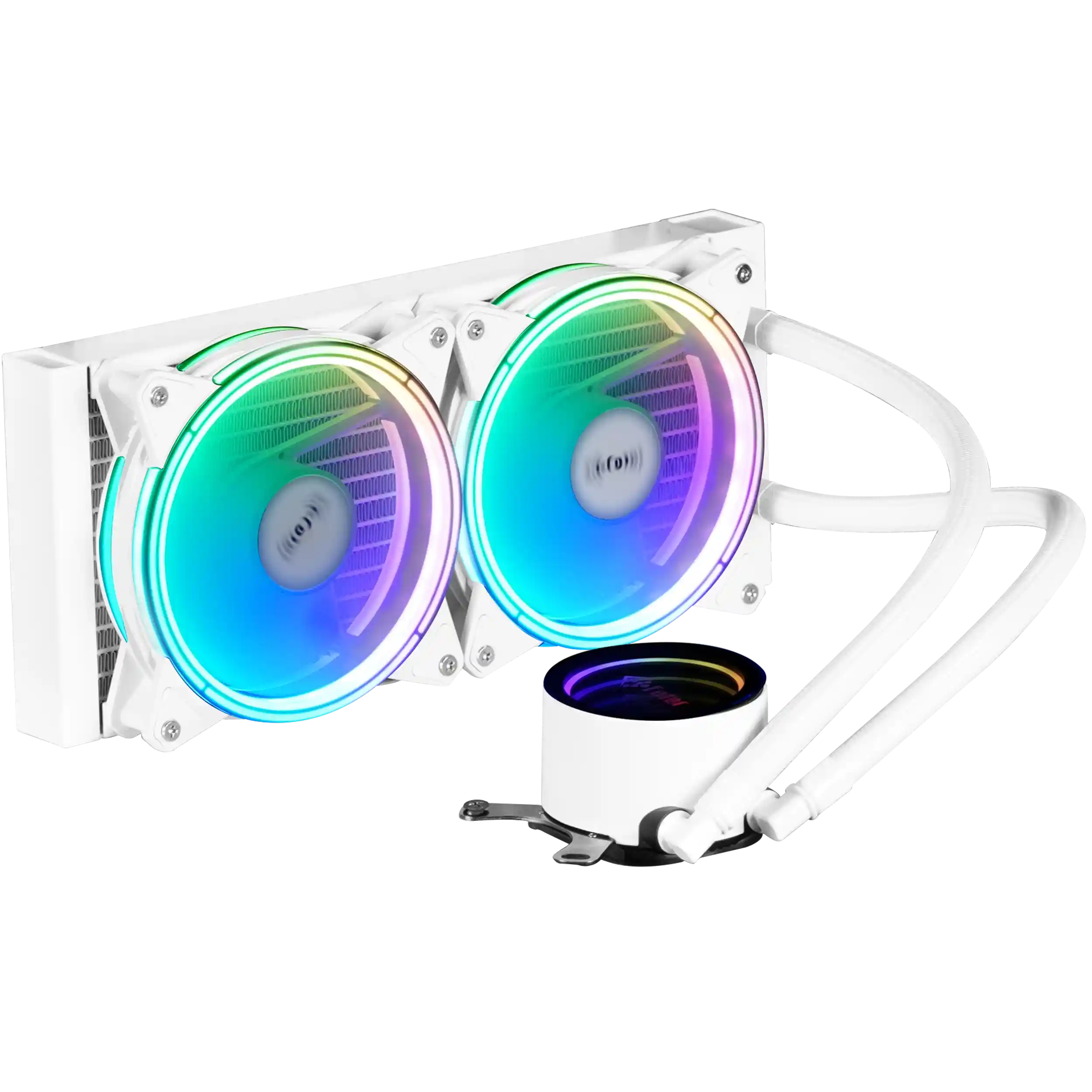 خنک کننده مایع پردازنده فاطر مدل Fater FW-240N2W1 White — تصویر ۲