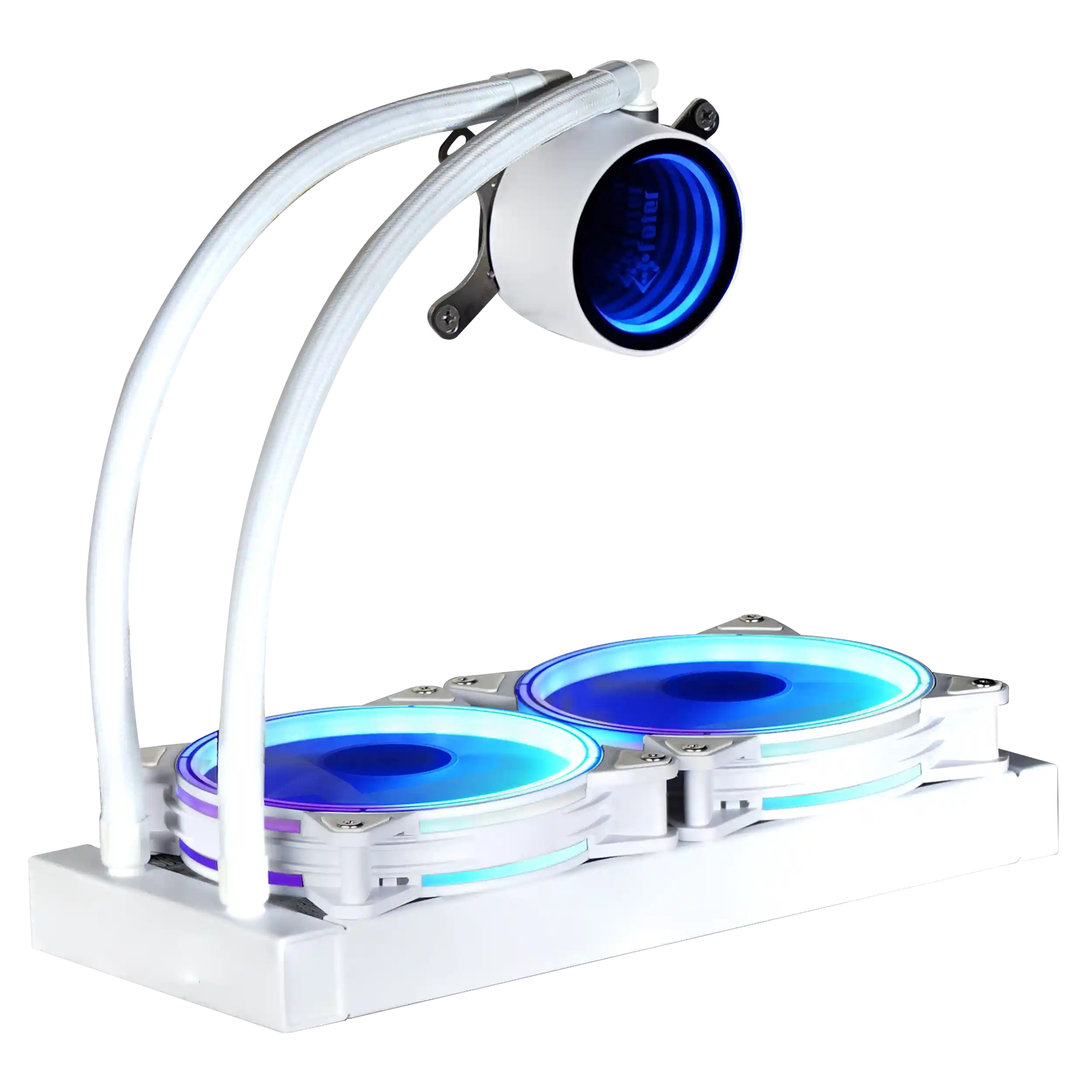 خنک کننده مایع پردازنده فاطر مدل Fater FW-240N2W1 White — تصویر ۵