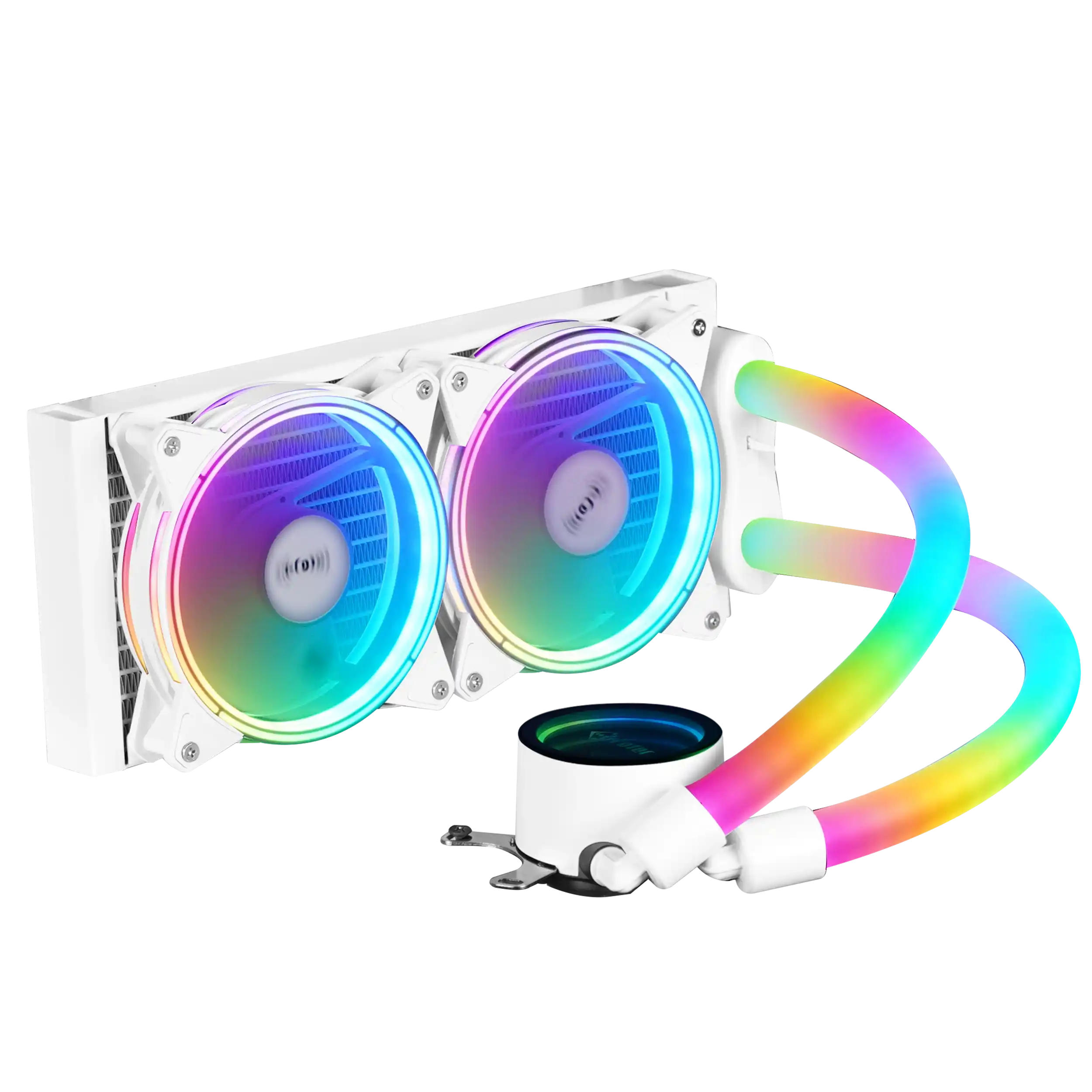 خنک کننده مایع پردازنده فاطر مدل Fater FW-240R2W1 White — تصویر ۲