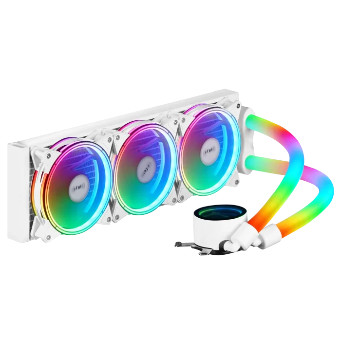 خنک کننده مایع پردازنده فاطر مدل Fater FW-360R3W1 White — تصویر ۵