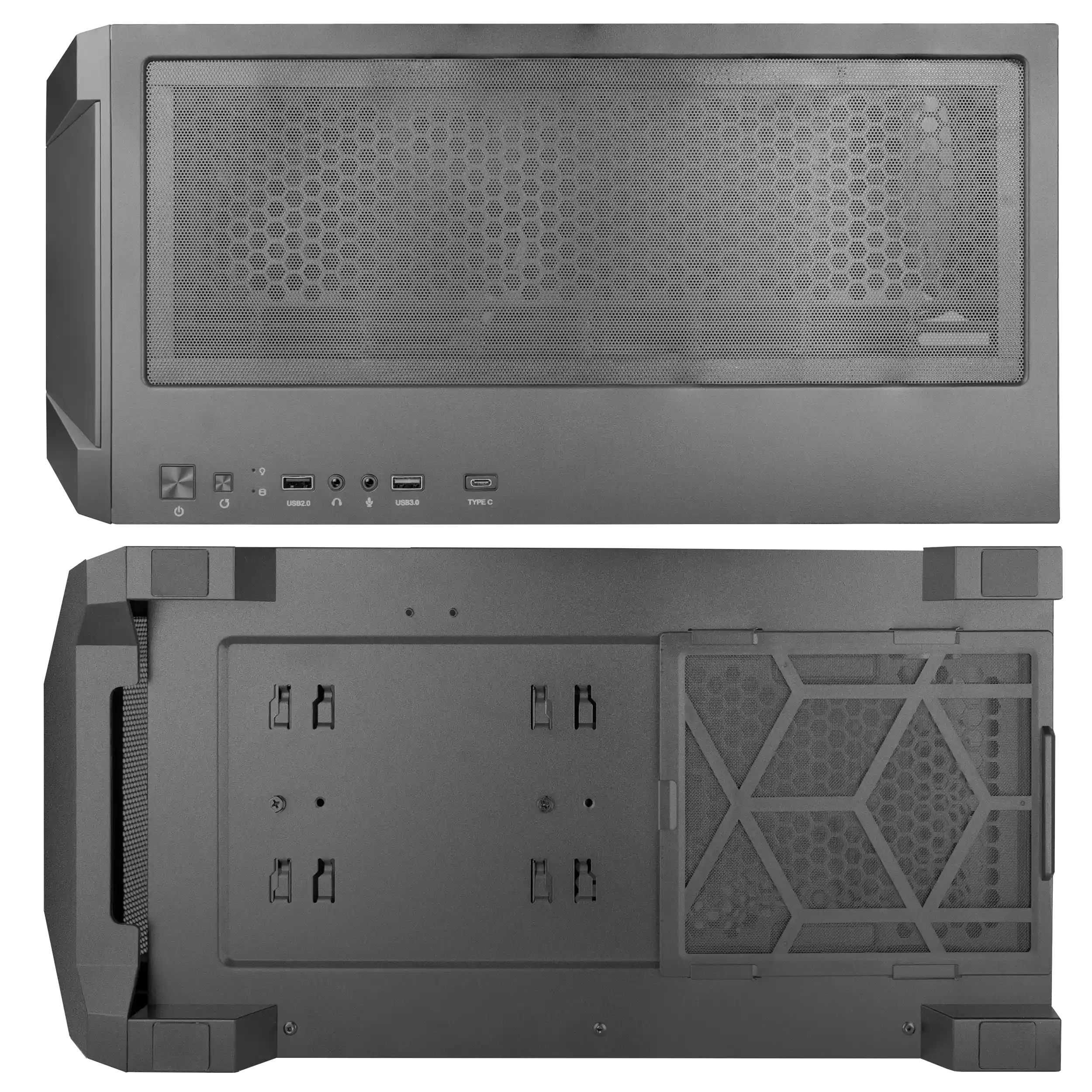 کیس گیمینگ Mid Tower فاطر مدل Fater FG-770B — تصویر ۸