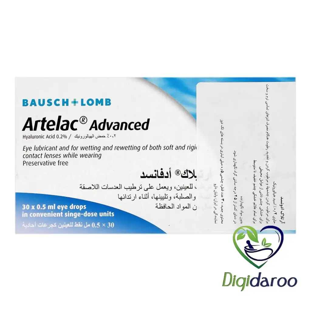 قطره آرتلاک ادونسد (Artelac Advanced) بوش اند لومب 30 عددی — تصویر ۳