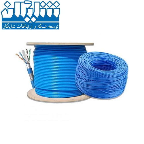 کابل شبکه لگراند Cat6a UTP روکش LSZH حلقه 500 متری — تصویر ۲