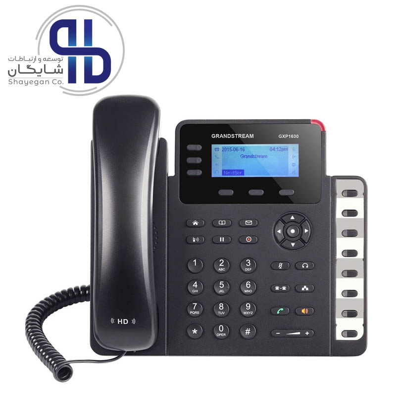 تلفن تحت شبکه گرنداستریم مدل Grandstream GXP1630