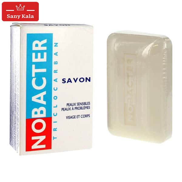 صابون ضدجوش و آنتی باکتریال نوباکتر اوسرین NOBACTER حجم100گرمی — تصویر ۲