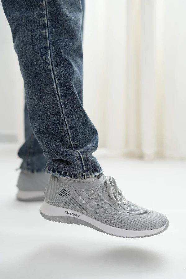 کتونی جورابی مدل اس بافت مردانه skechers — تصویر ۶