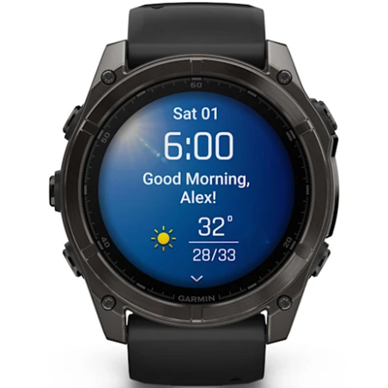 ساعت گارمین fenix 8 – 51 mm AMOLED Sapphire Carbon Gray — تصویر ۵
