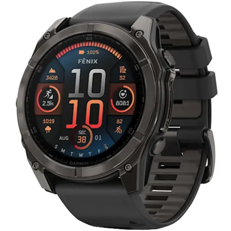 ساعت گارمین fenix 8 – 51 mm AMOLED Sapphire Carbon Gray — تصویر ۲