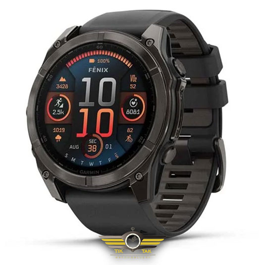 ساعت گارمین fenix 8 – 51 mm AMOLED Sapphire Carbon Gray — تصویر ۶