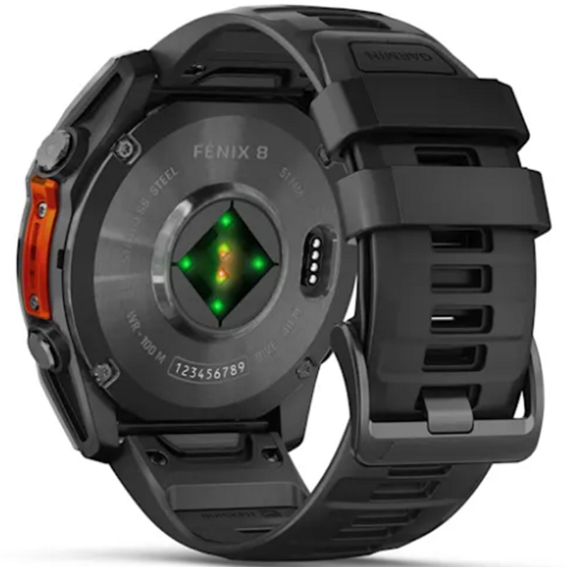 ساعت گارمین fenix 8 – 51 mm AMOLED Slate Gray — تصویر ۴