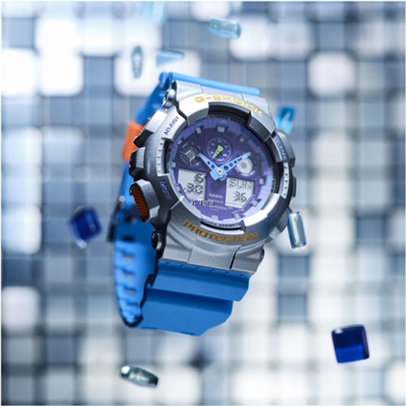 ساعت کاسیو جی شاک GA-100EU-8A2DR — تصویر ۵
