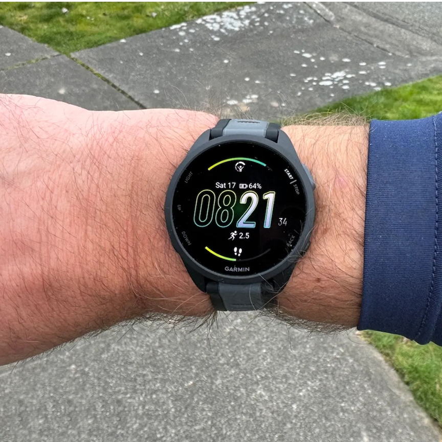 ساعت گارمین Forerunner 165 Music Black — تصویر ۵