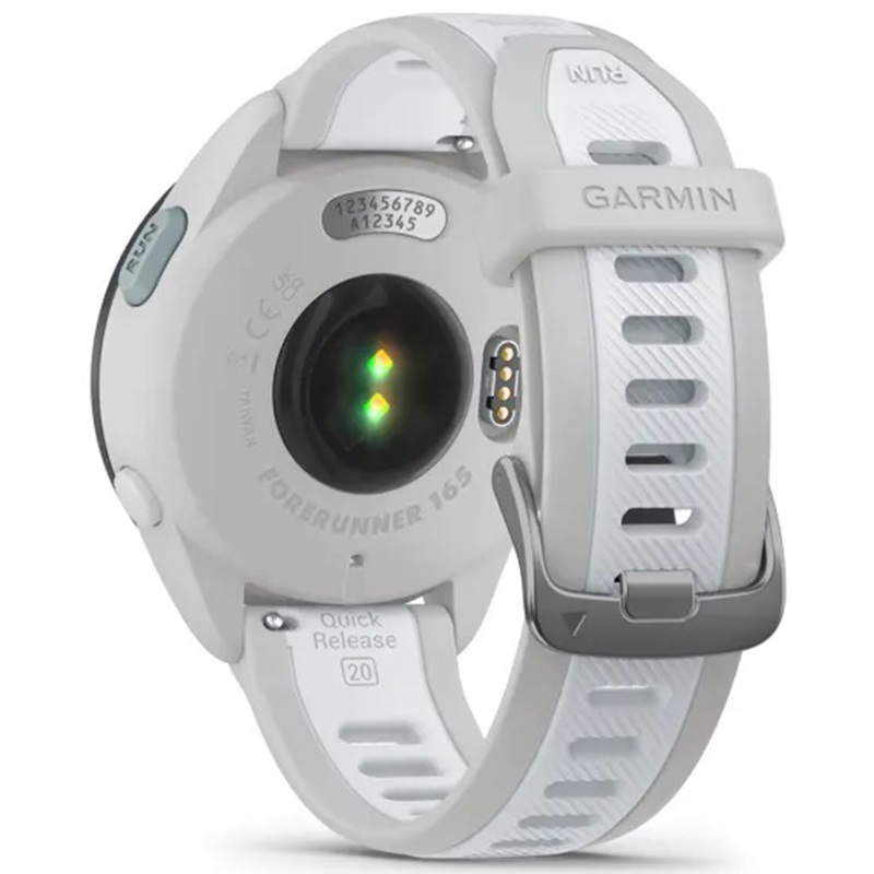 ساعت گارمین Forerunner 165 Music Whitestone — تصویر ۵
