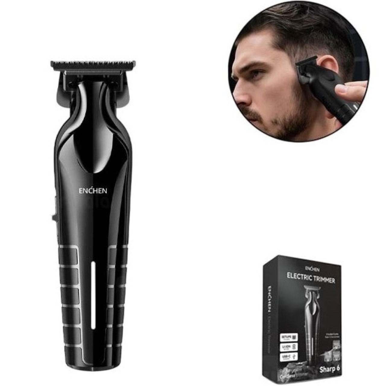 ماشین اصلاح شارژی چندکاره انچن شیائومی SHARP6 — تصویر ۴