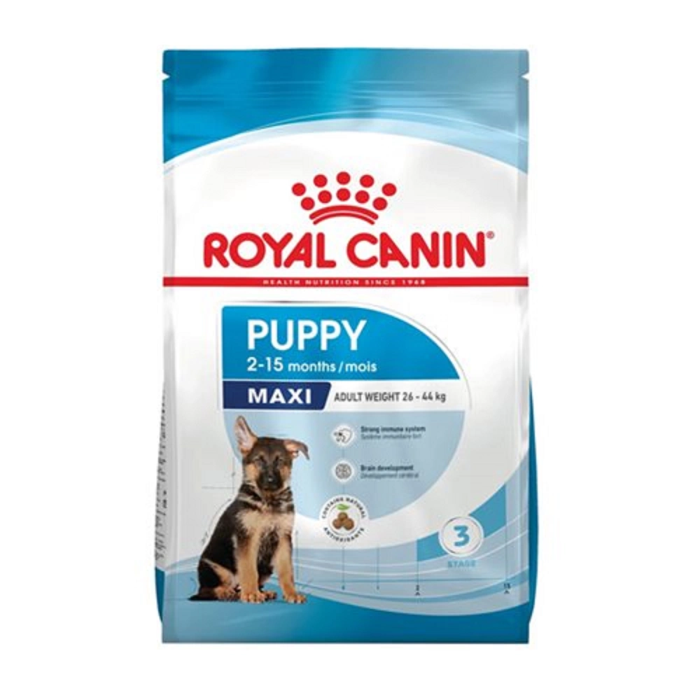 غذای خشک توله سگ رویال کنین ماکسی پاپی ROYAL CANIN MAXI PUPPY 15KG