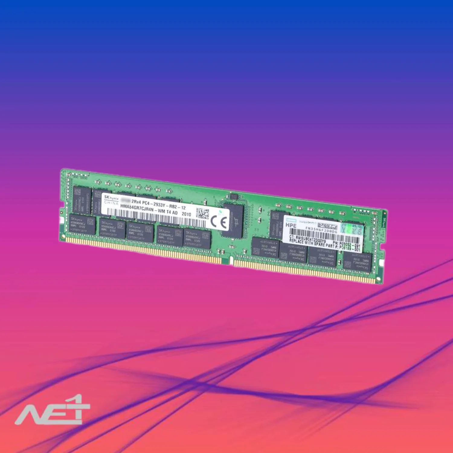 رم سرور اچ پی مدل HP 128GB Octal Rank x4 2666 — تصویر ۵