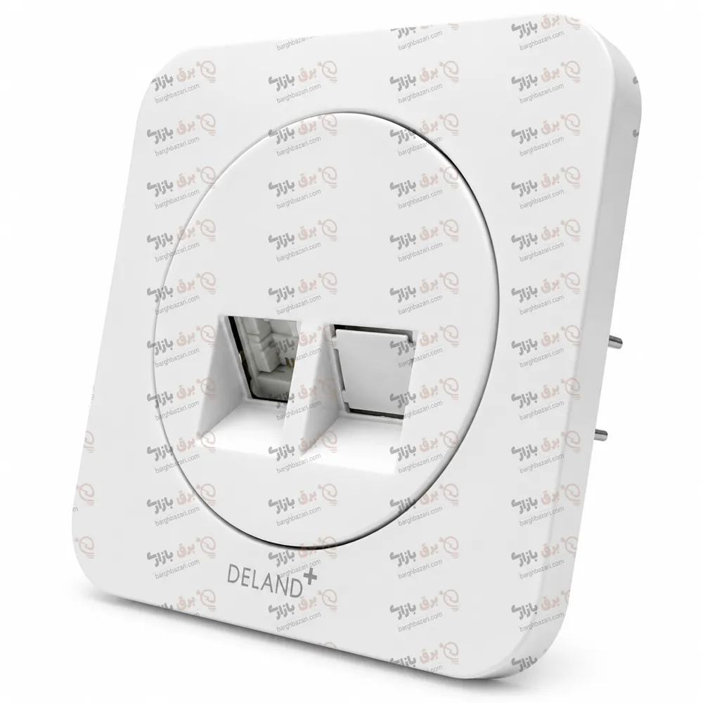 سوکت شبکه دلند الکتریک مدل آدا (بدون زه) — تصویر ۴
