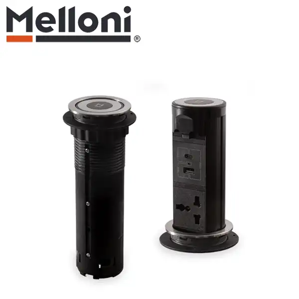 پریز آسانسوری برقی یونیورسال ملونی (Melloni) کد 10158