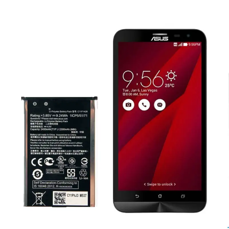 باتری گوشی ایسوس ASUS Zenfone2 ZE500KL — تصویر ۲
