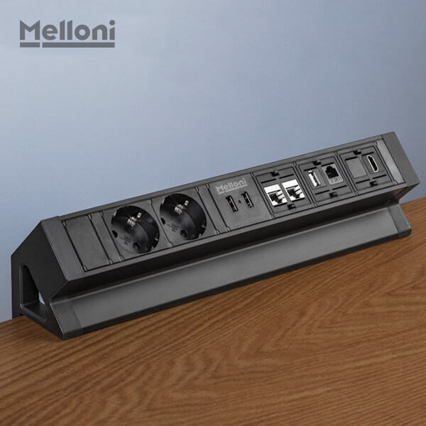 پریز توکار و روکار کابینتی ملونی (Melloni) کد 10046 — تصویر ۵