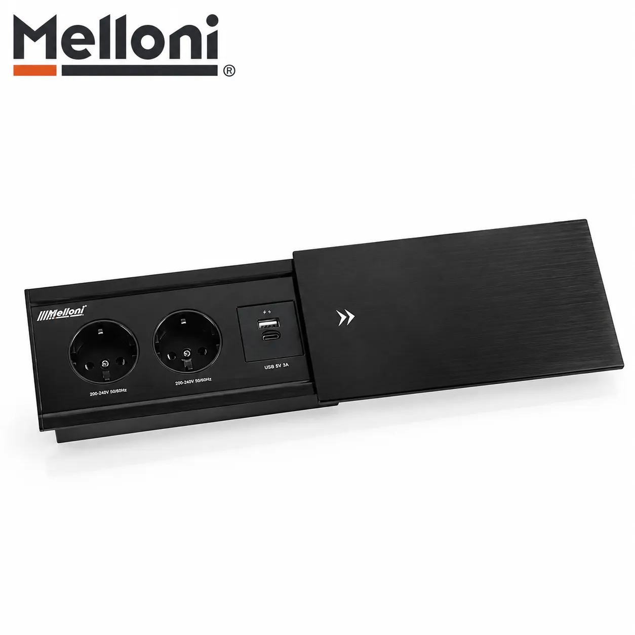پریز توکار کابینتی ملونی (Melloni) کد ۱۰۰۷۶