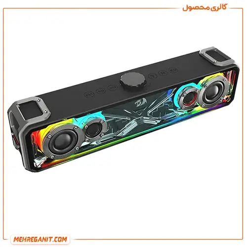 اسپیکر بلوتوثی ردراگون مدل SURGE GS817 RGB — تصویر ۷
