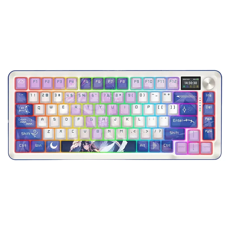 کیبورد بی سیم و باسیم گیمینگ ردراگون K708 AK PRO RGB
