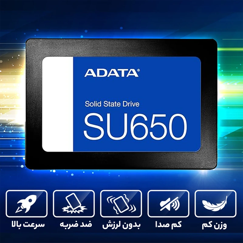 اس اس دی اینترنال ای دیتا Ultimate SU650 480GB — تصویر ۳