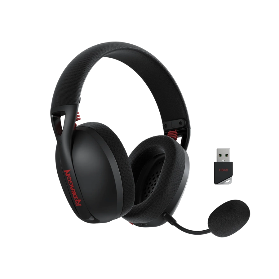 هدست گیمینگ ردراگون مشکی Redragon H848 Pro Black — تصویر ۴
