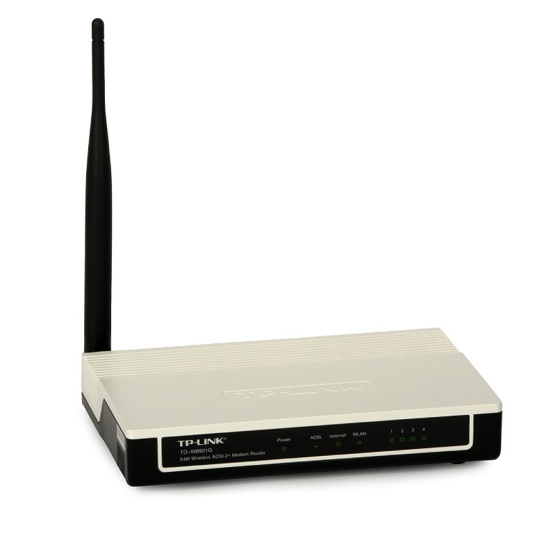 مودم روتر +ADSL2 بی‌سیم تی پی لینک مدل TD-W8901G