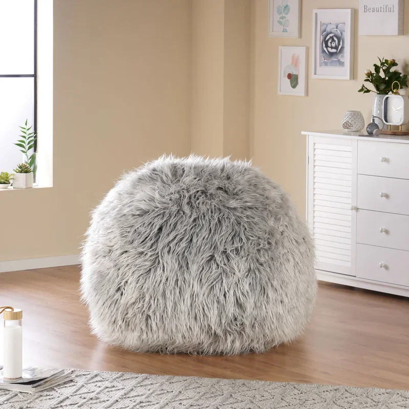 بین بگ یک نفره خز بلند Sofa- 87629 — تصویر ۳