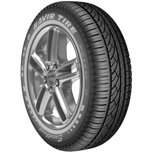 لاستیک 205/55/16 کویر تایر گل kb55 (تاریخ تولید 2026) دو حلقه — تصویر ۲
