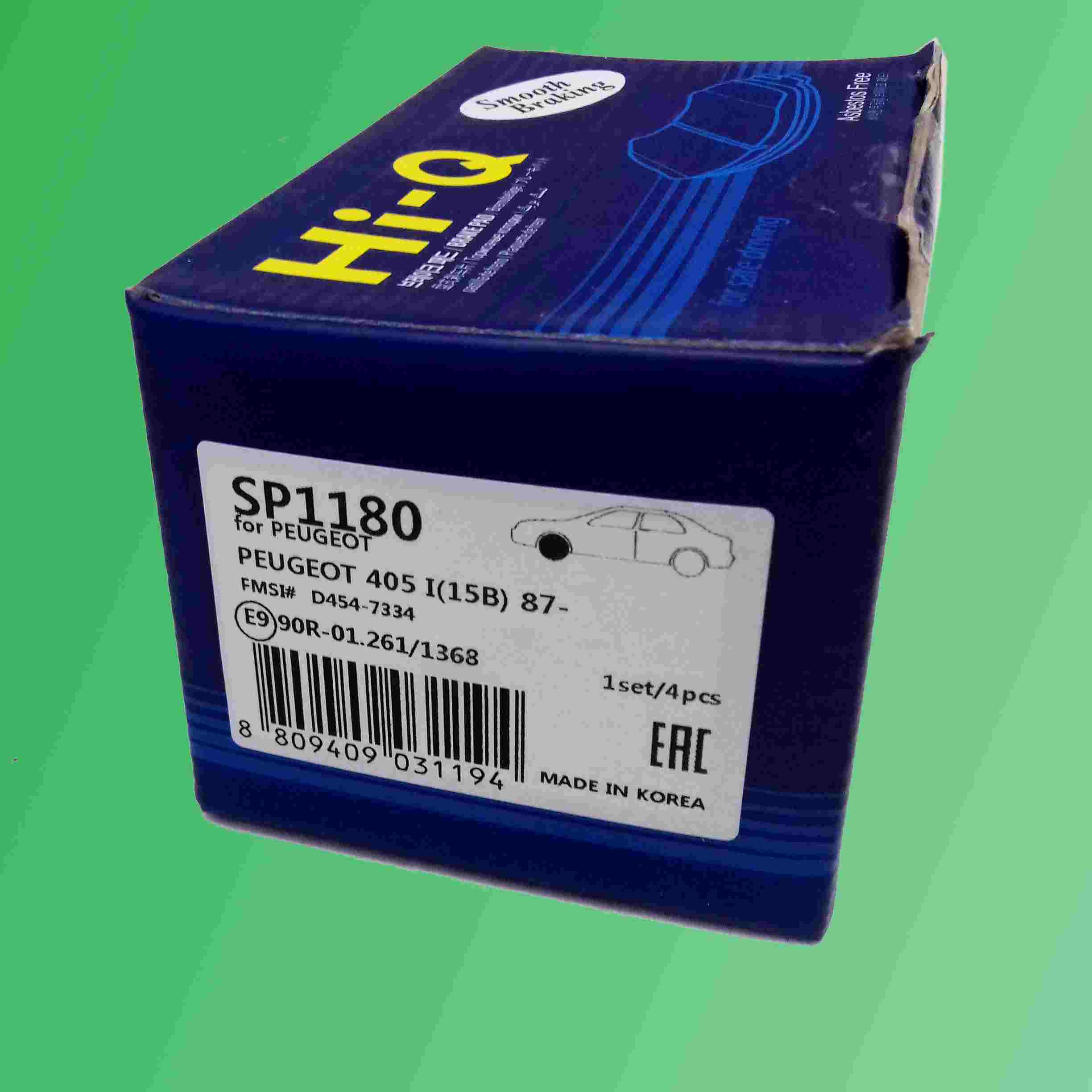 لنت جلو پژو 405 کره ای برند های کیو ترمز گیری عالی و بی صدا