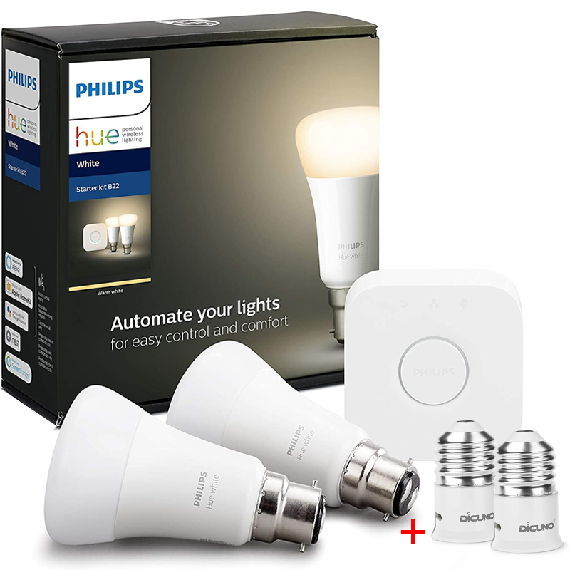 لامپ هوشمند 9 وات فیلیپس Starter kit مدل Hue پایه E27