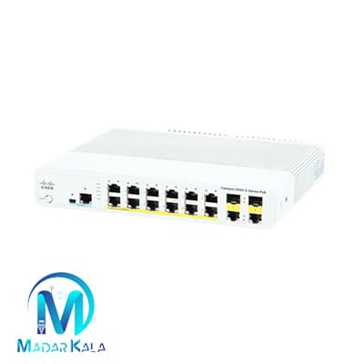 سوئیچ شبکه Cisco WS-C2960C-12PC-L