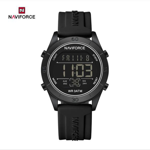 ساعت زنانه اورجینال مارک نیوی فورس NAVIFORCE مدل NF5054 دیجیتال سیلیکونی موتور ژاپن کد 1925143