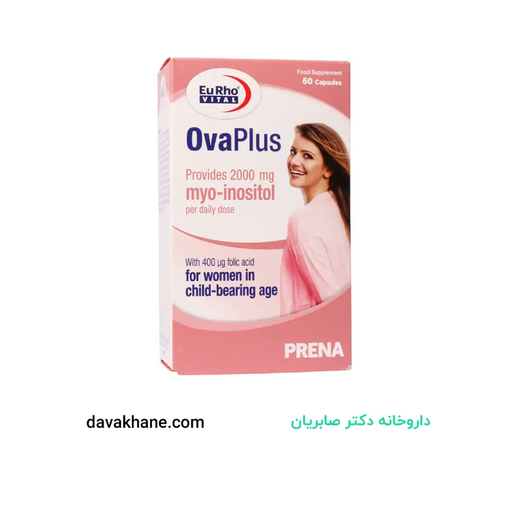 کپسول اوا پلاس یوروویتال 60 عددی
