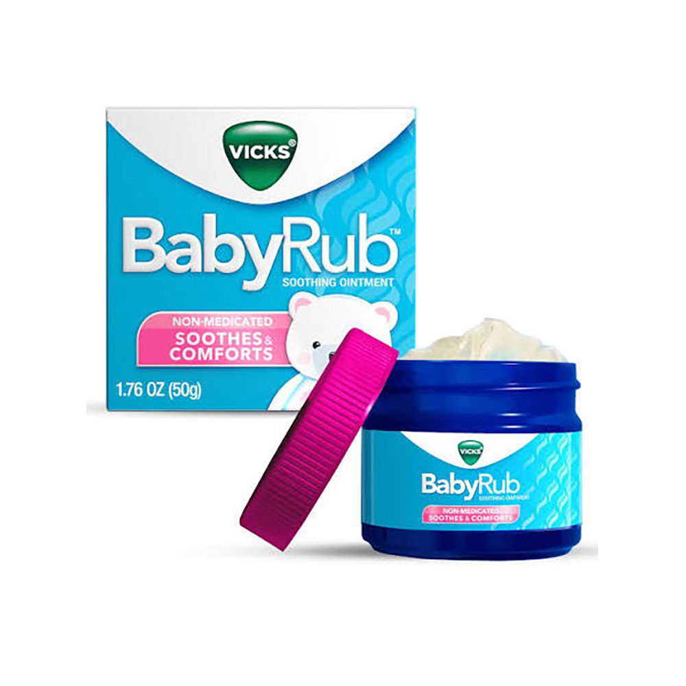 پماد تسکین دهنده ویکس Vicks مدل Baby Rub مناسب کودکان حجم 50 گرم