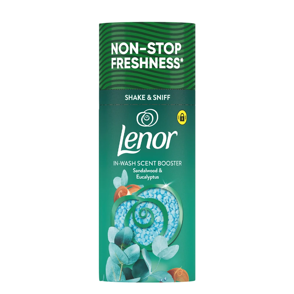 خوشبو کننده لباس لنور Lenor با رایحه چوب صندل و اکالیپتوس وزن 155 گرم — تصویر ۶