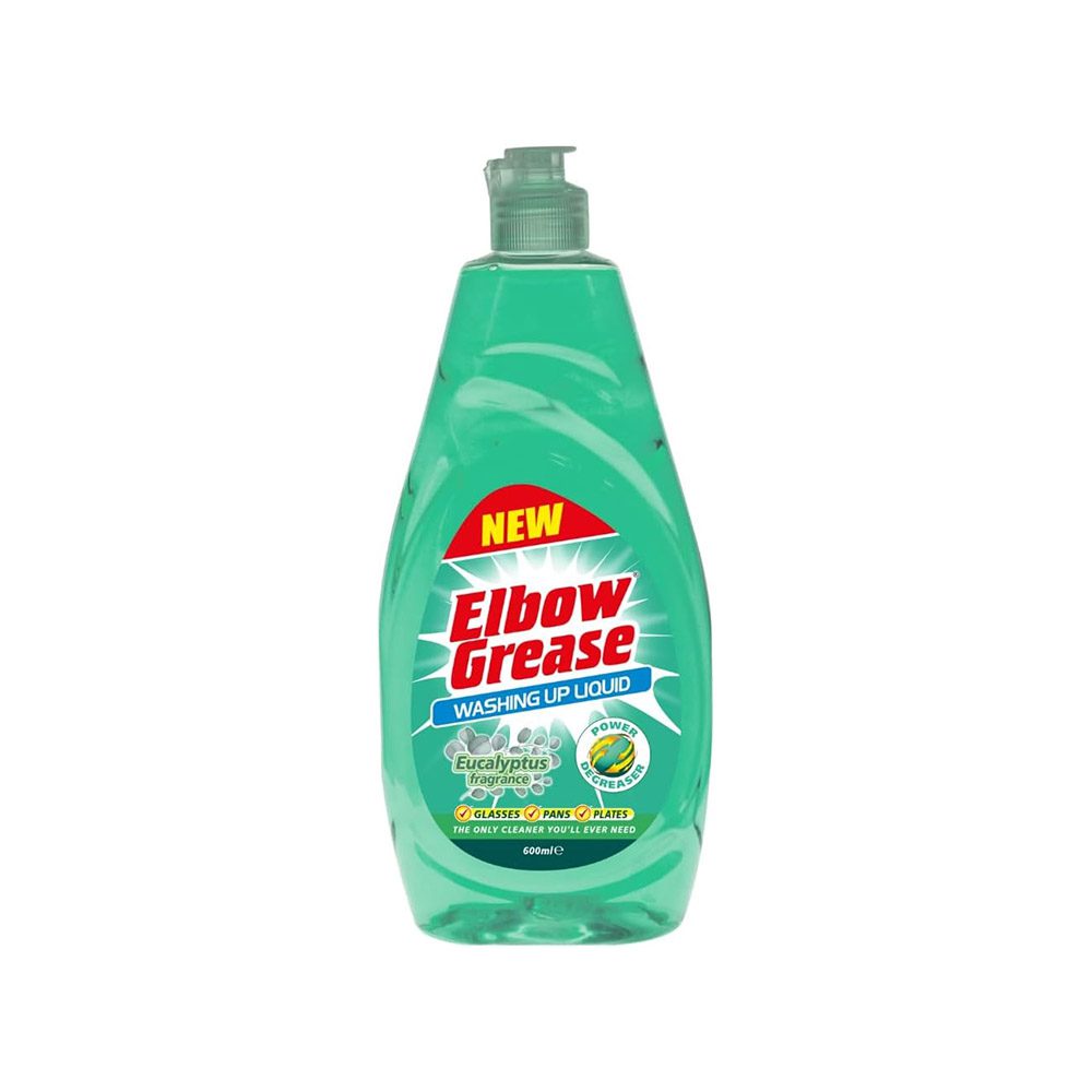 مایع ظرفشویی البو گریس Elbow Grease با رایحه اکالیپتوس حجم 600 میل