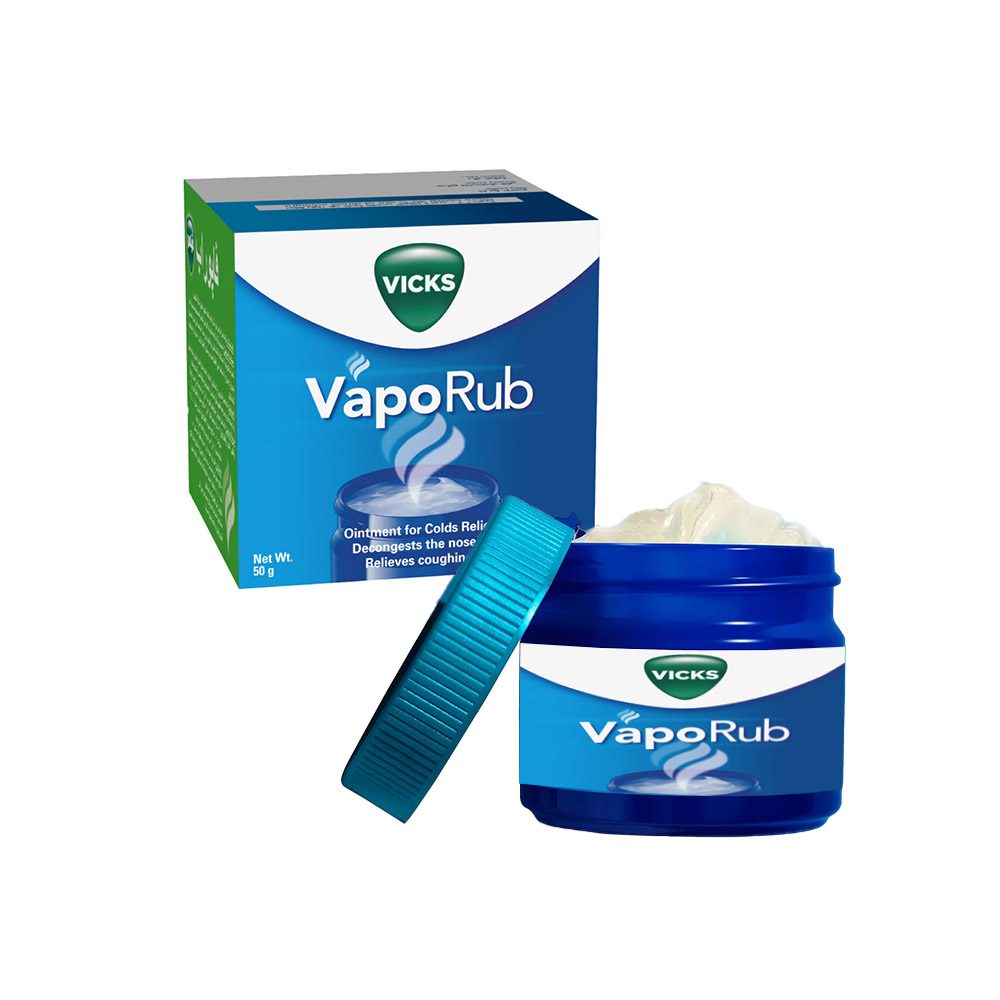 پماد تسکین دهنده ویکس Vicks مدل VapoRub حجم 50 گرم
