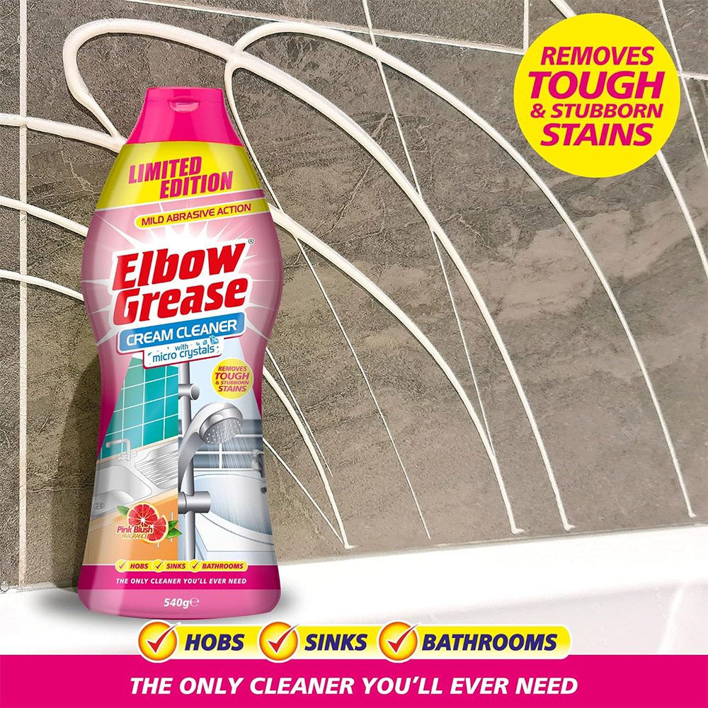 کرم پاک کننده چندمنظوره البو گریس Elbow Grease مدل Cream Cleaner با رایحه پرتقال وزن 540 گرم — تصویر ۴