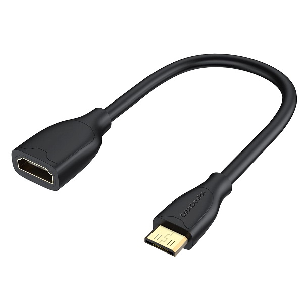 مبدل مینی hdmi به hdmi ماده 10CM