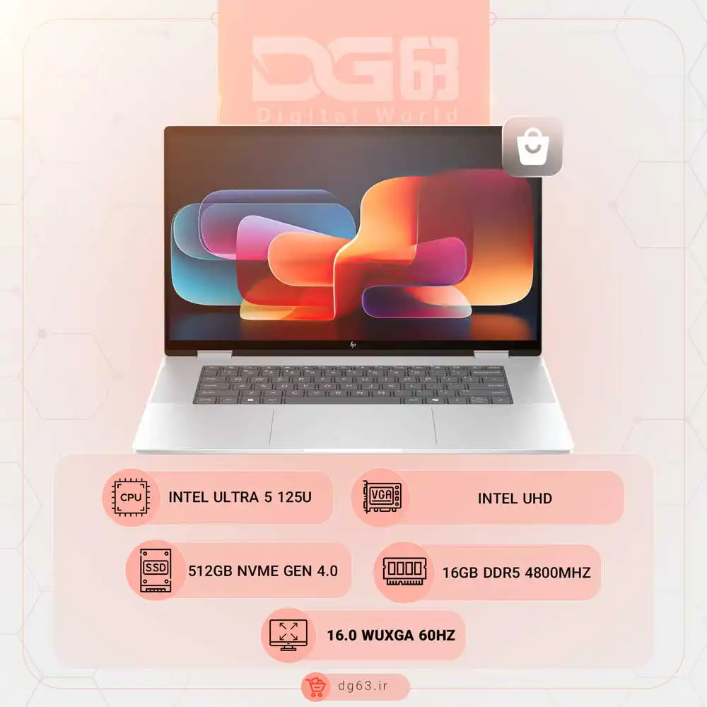 قیمت و خرید لپ تاپ HP ENVY X360 16-AC0013DX