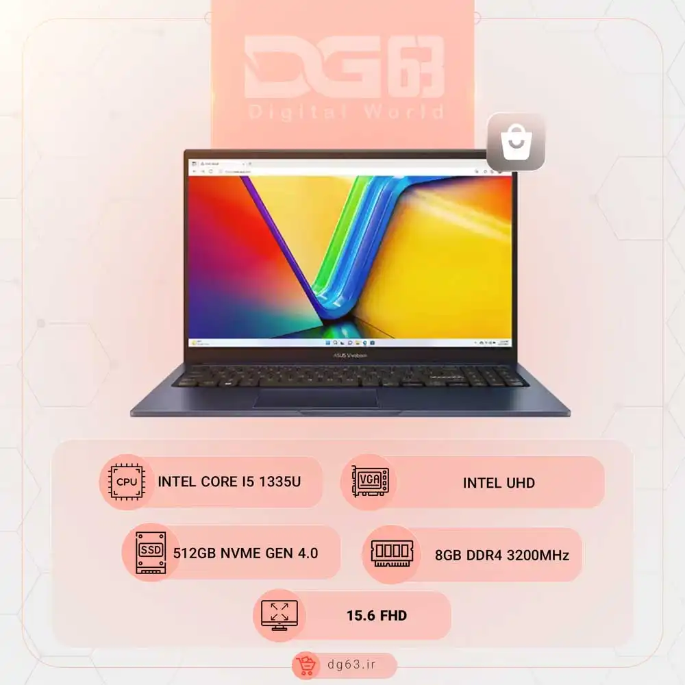 قیمت و خرید لپ تاپ ایسوس ASUS Vivobook X1504VA i5