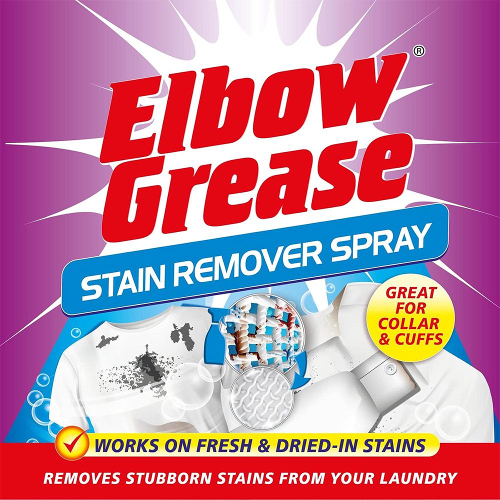 اسپری لکه بر لباس البو گریس Elbow Grease حجم 500 میل — تصویر ۴