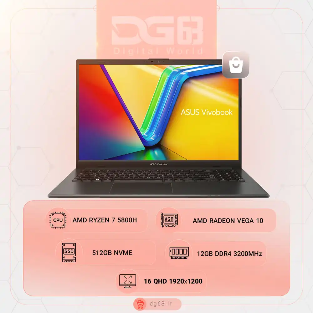 قیمت و خرید لپ تاپ ایسوس ASUS Vivobook M1603QA