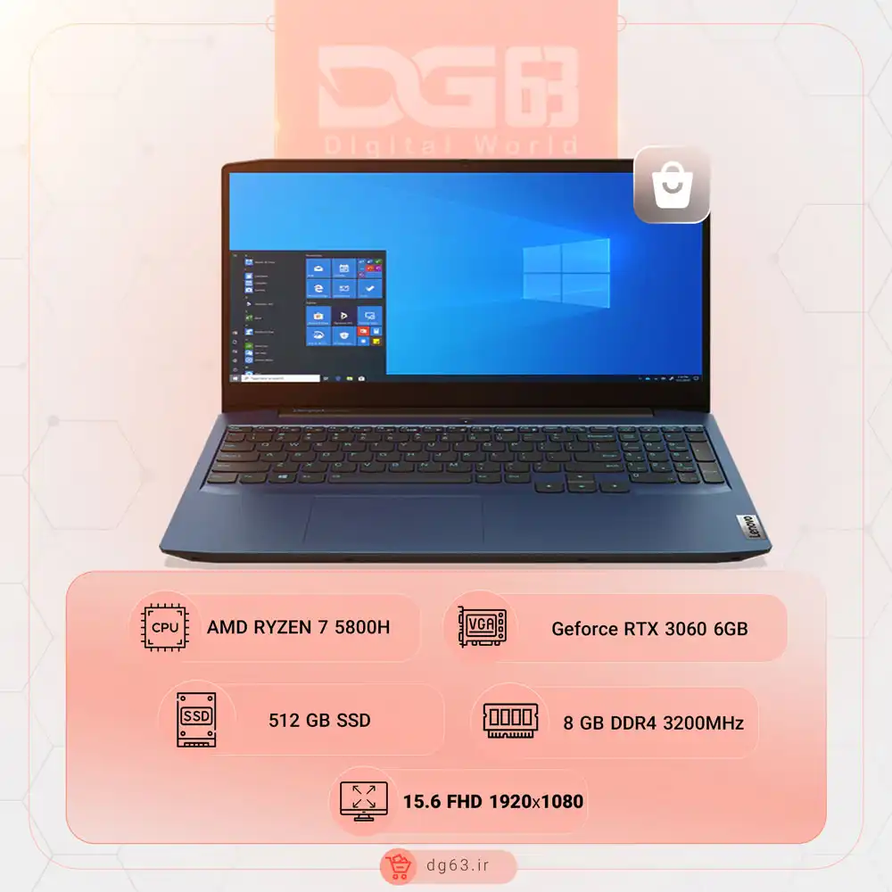 قیمت و خرید لپ تاپ لنوو Lenovo Ideapad Gaming 3 R7
