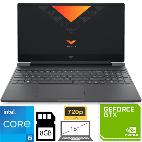 لپ تاپ laptop hp victus /i5 12450/8/512 1650 GTX/ hp victus